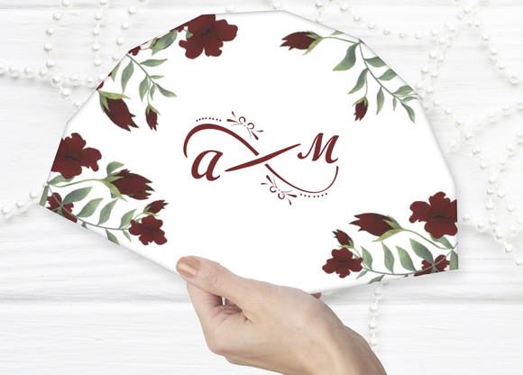 Leque para Casamento
