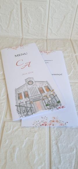Cardápio Menu