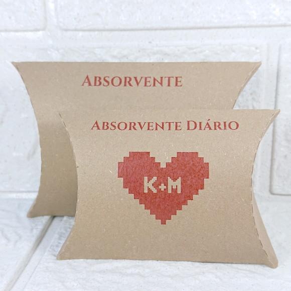 Kit Toalete Coração Kraft