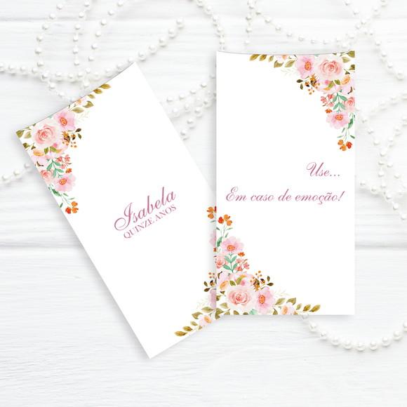 Envelope para Lágrimas de Alegria 15 anos