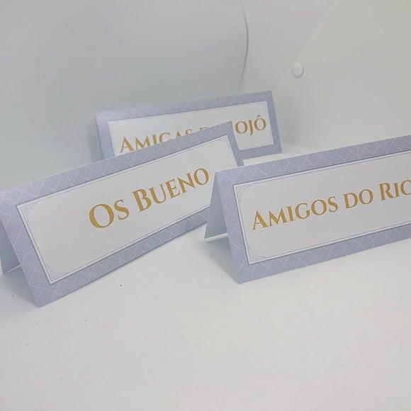 Reservado para Mesa Perolado