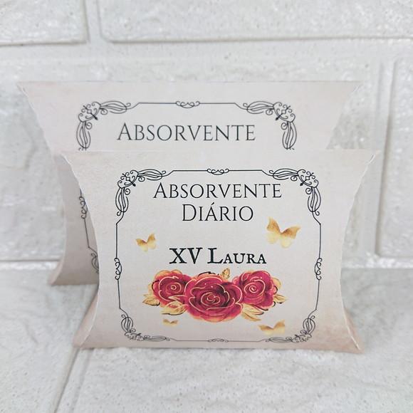 Kit Toalete Rosa Vermelha