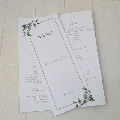 Menu Cardápio