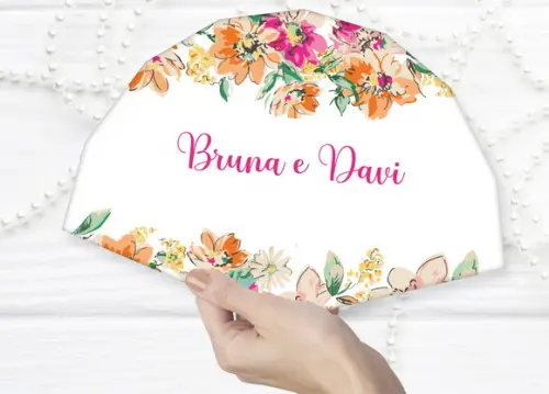 Leque Personalizado para Festas