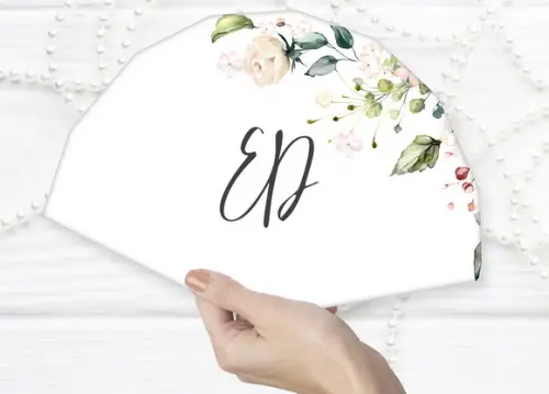 Leque De Papel Personalizado