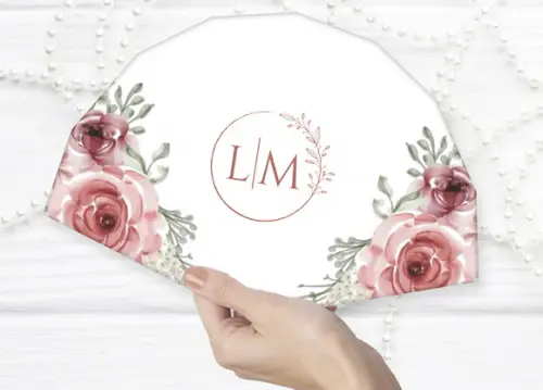 Leque para Casamento