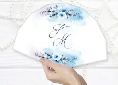 Leque de Papel Casamento