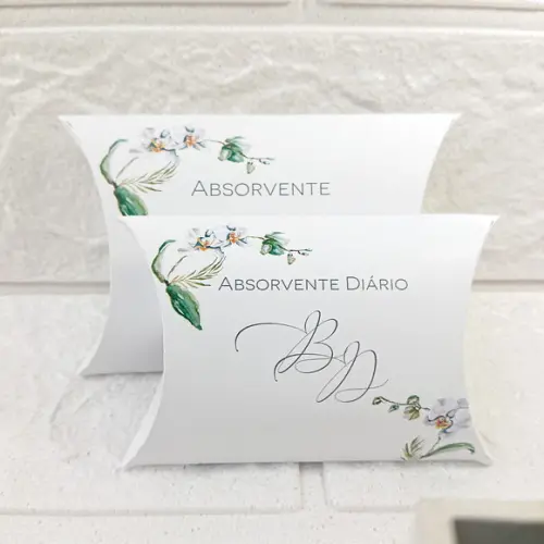 Embalagens para Kit Toalete Orquídea