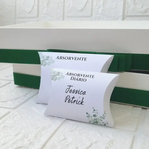 Duas Bandejas e Embalagens para Kit Toalete
