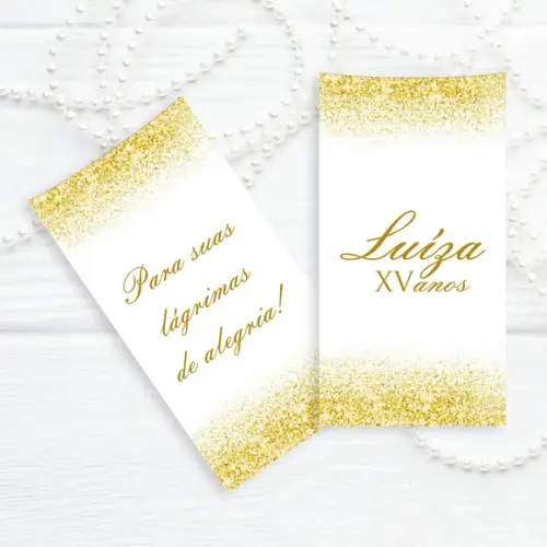 Envelope para Lágrimas de Alegria 15 anos