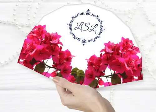 Leque Ventarola para Casamento