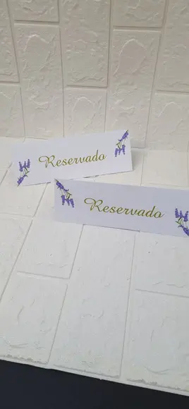 Reservado de Mesa para Casamento Lavanda