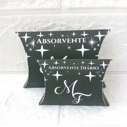 9kit Toilette Preto 15 Anos