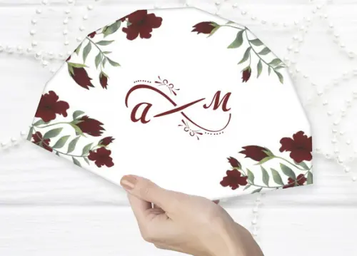 Leque para Casamento
