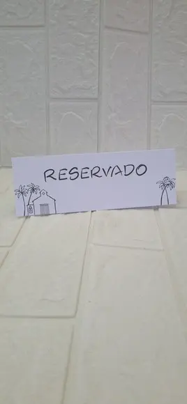 Reservado de Mesa para Casamento