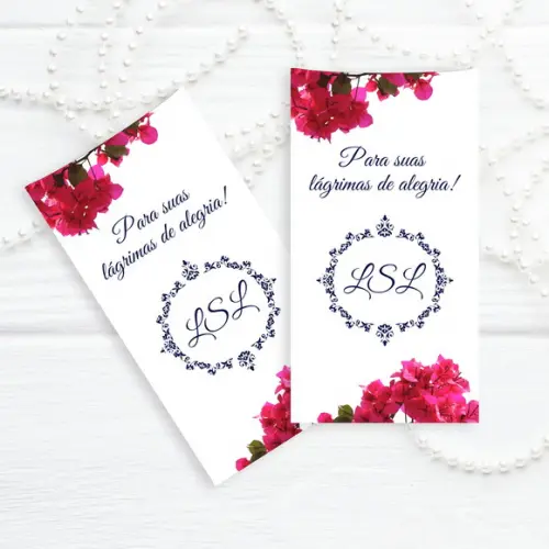 Kit com 50 Unids. Envelope para Lágrimas de Alegria