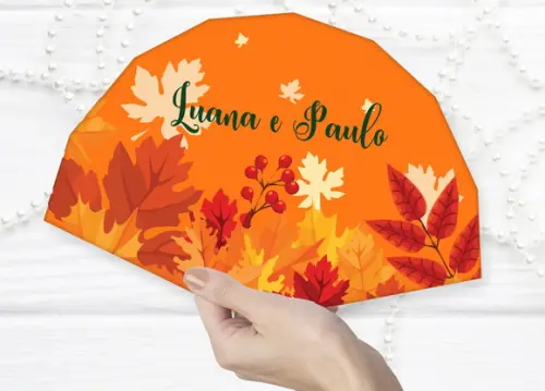Ventarola para Casamento