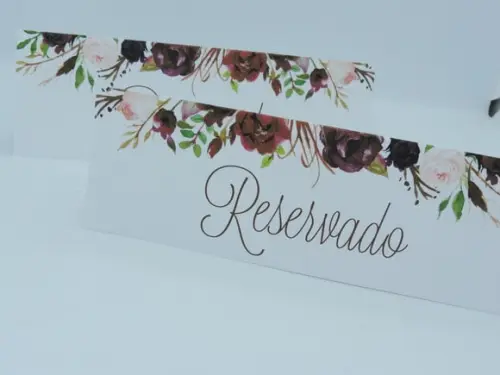 Reservado para Casamento Marsala