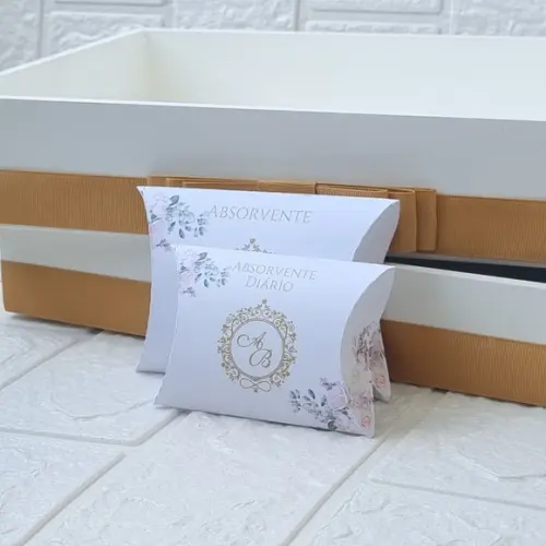 Kit Toalete Floral Bandejas