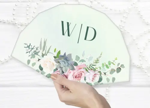 Leque para Casamento