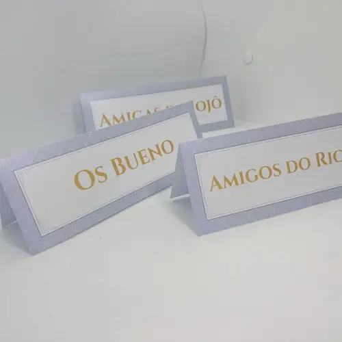 Reservado para Mesa Perolado