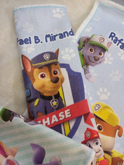6x Toalhinha Personalizada Sublimação.