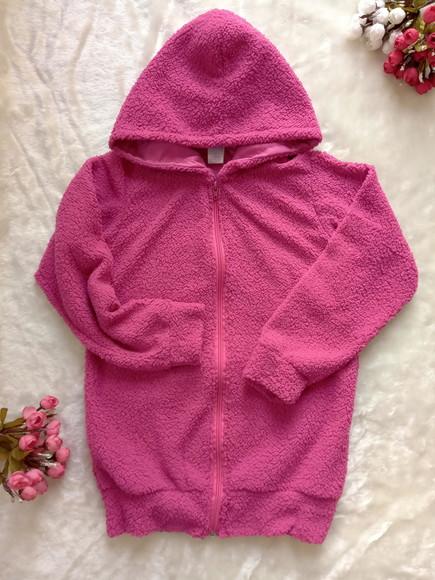 Casaco infantil Teddy 4 ou 6 anos.