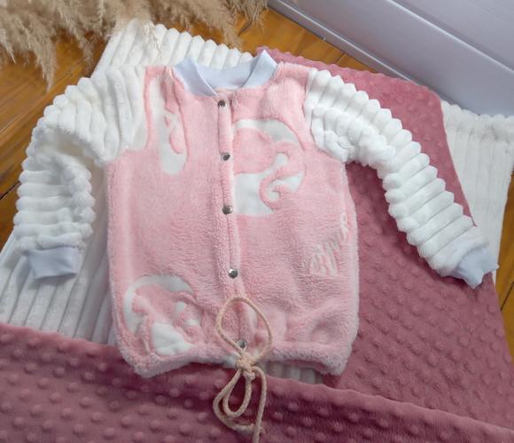 Casaco, Jaqueta Infantil em Fleece 1 ou 2 Anos.