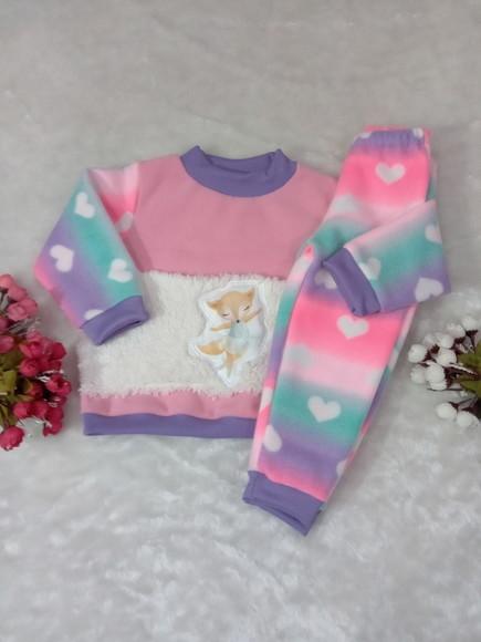 Conjunto Infantil de Inverno Soft. ( 1 ou 2 anos )