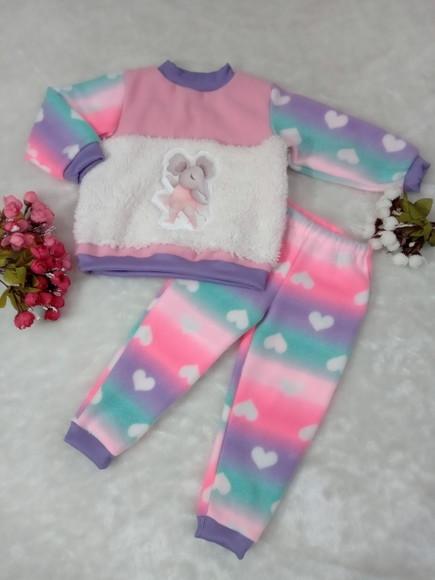 Conjunto Infantil de Inverno Soft. ( 1 ou 2 anos )