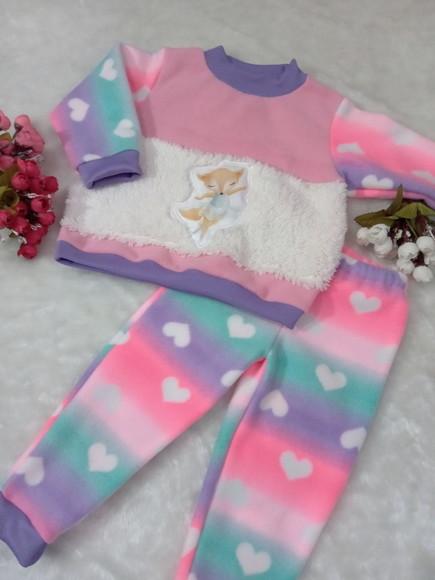 Conjunto Infantil de Inverno Soft. ( 1 ou 2 anos )