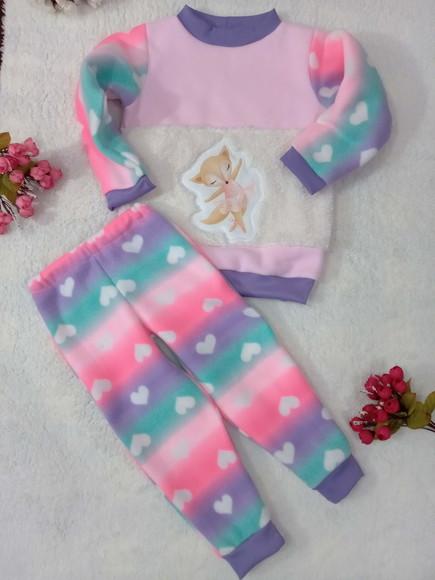 Conjunto Infantil de Inverno Soft. ( 1 ou 2 anos )