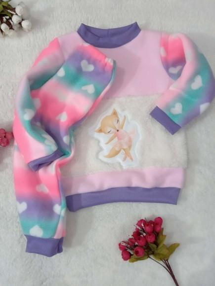 Conjunto Infantil de Inverno Soft. ( 1 ou 2 anos )