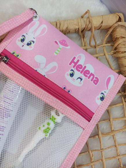 Estojo, Higiene Bucal Personalizado Kit Escolar