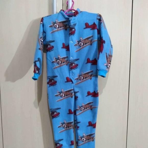 Macacão Pijama em Soft (4 ou 6 anos)