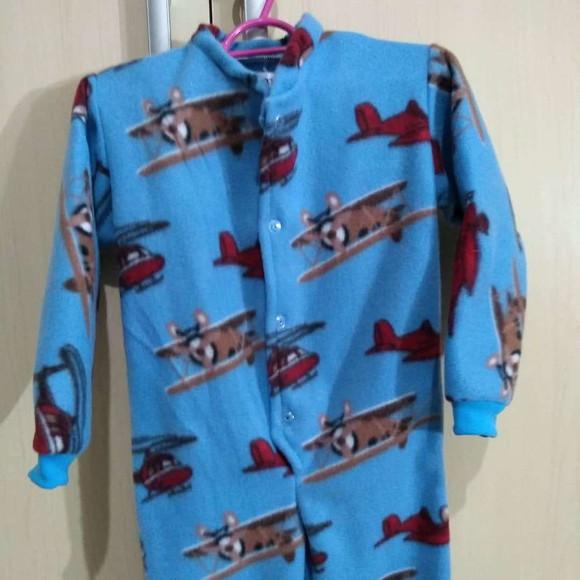 Macacão Pijama em Soft (4 ou 6 anos)