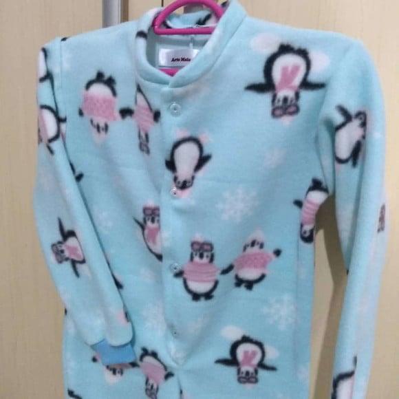 Macacão Pijama em Soft (4 ou 6 anos)