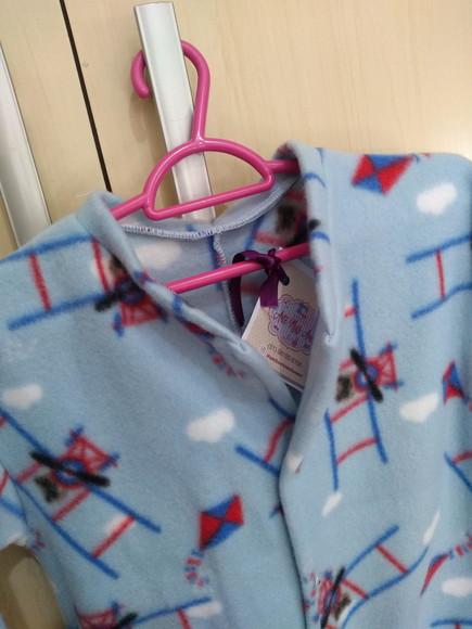 Macacão Pijama em Soft (4 ou 6 anos)