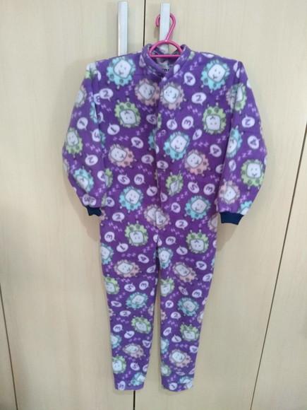 Macacão Pijama em Soft (4 ou 6 anos)