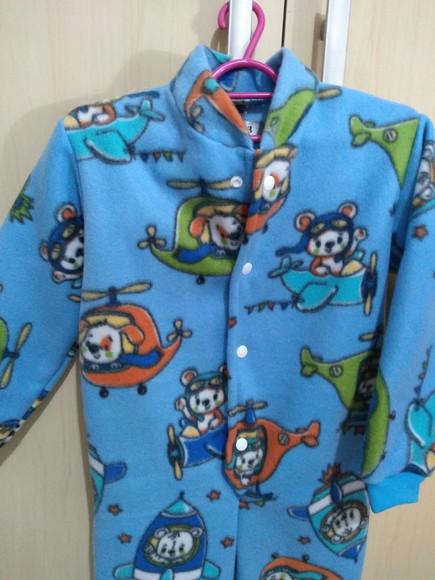 Macacão Pijama em Soft (4 ou 6 anos)