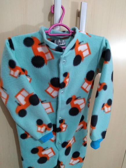Macacão Pijama em Soft. (1 ou 2 anos)
