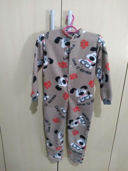Macacão Pijama em Soft. (1 ou 2 anos)