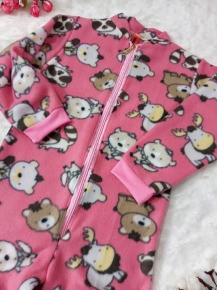 Macacão Pijama em Soft. (1 ou 2 anos)