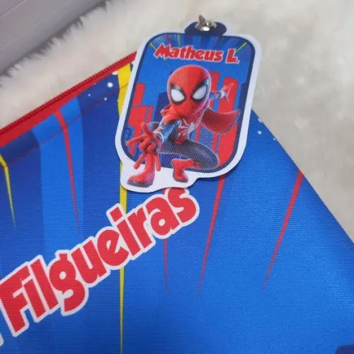 2x Saquinho para Roupas Personalizado, Infantil Escola.