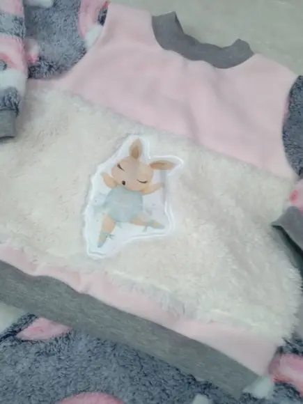 Conjunto Infantil de Inverno Fleece. ( 4 ou 6 Anos )