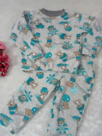 Conjunto Infantil de Inverno Soft. ( 1 ou 2 anos )