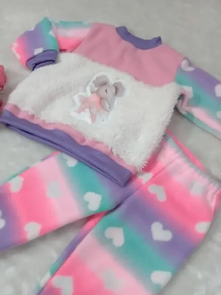 Conjunto Infantil de Inverno Soft. ( 1 ou 2 anos )