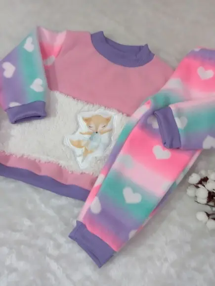 Conjunto Infantil de Inverno Soft. ( 1 ou 2 anos )