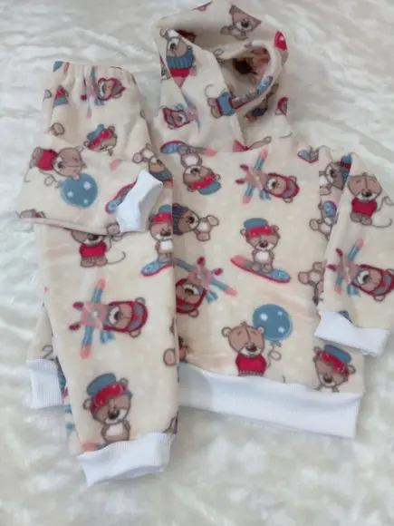 Conjunto Infantil de Inverno Soft. ( 1 ou 2 anos )