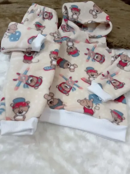 Conjunto Infantil de Inverno Soft. ( 1 ou 2 anos )